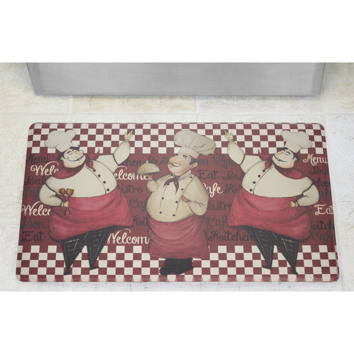 Chef Gear Chef Marcello AntiFatigue Cushioned Chef Kitchen Mat